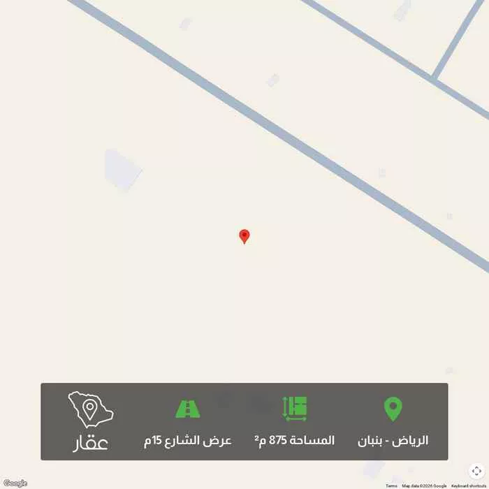 875 sqm land in Banban