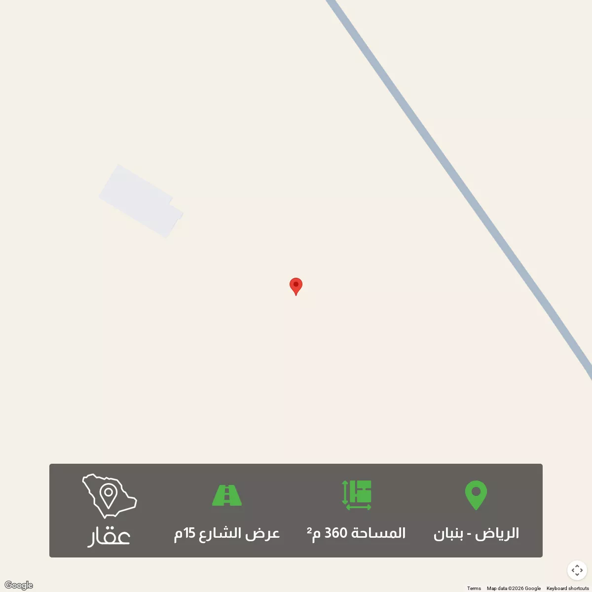 360 sqm land in Banban