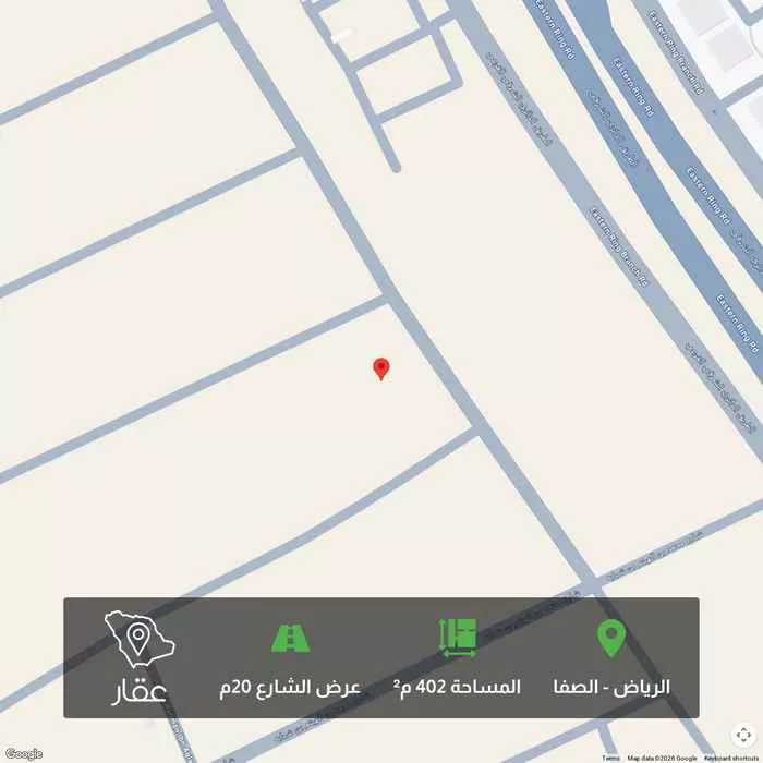 أرض 402 م² في الصفا 1