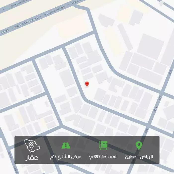 أرض 397 م² في حطين