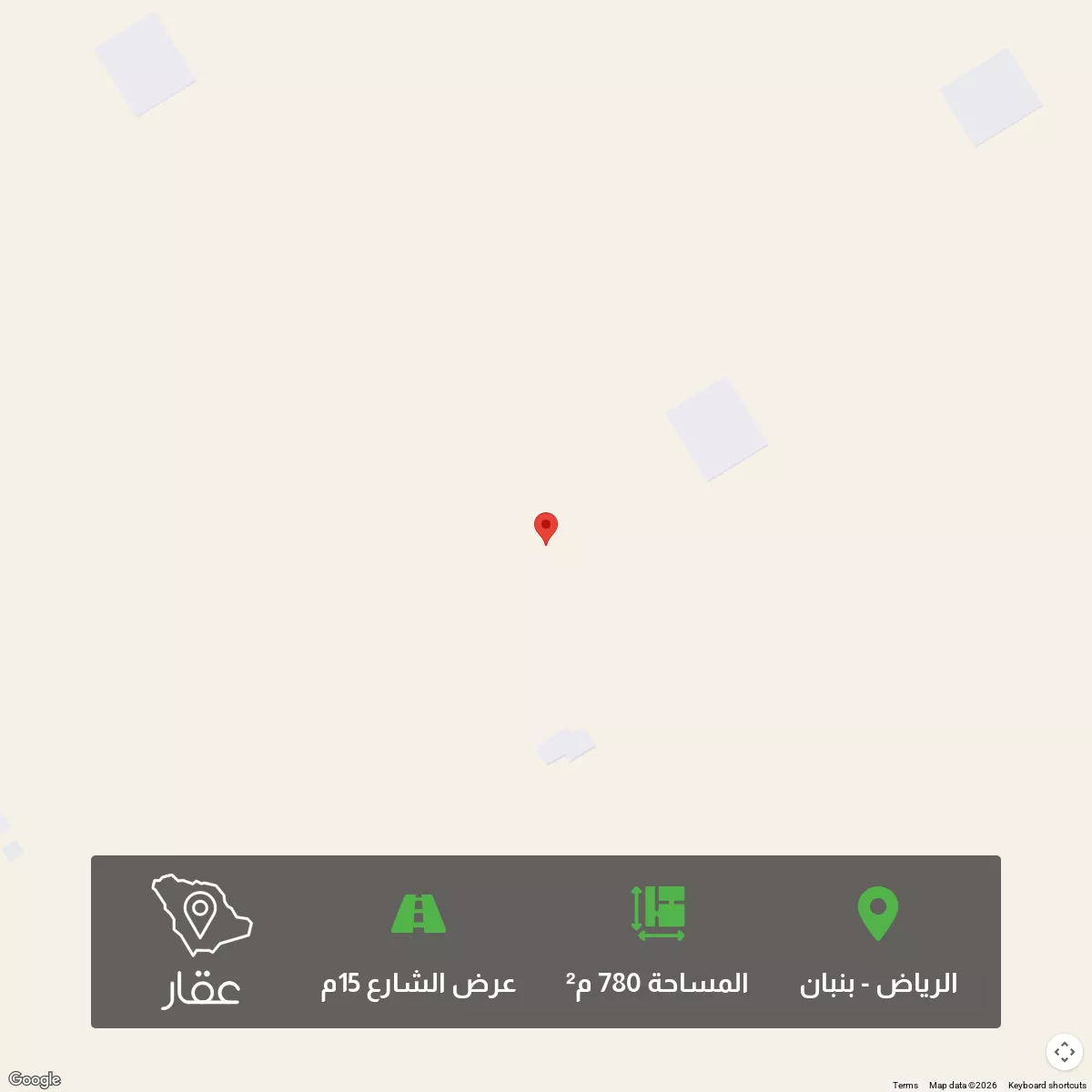 780 sqm land in Banban