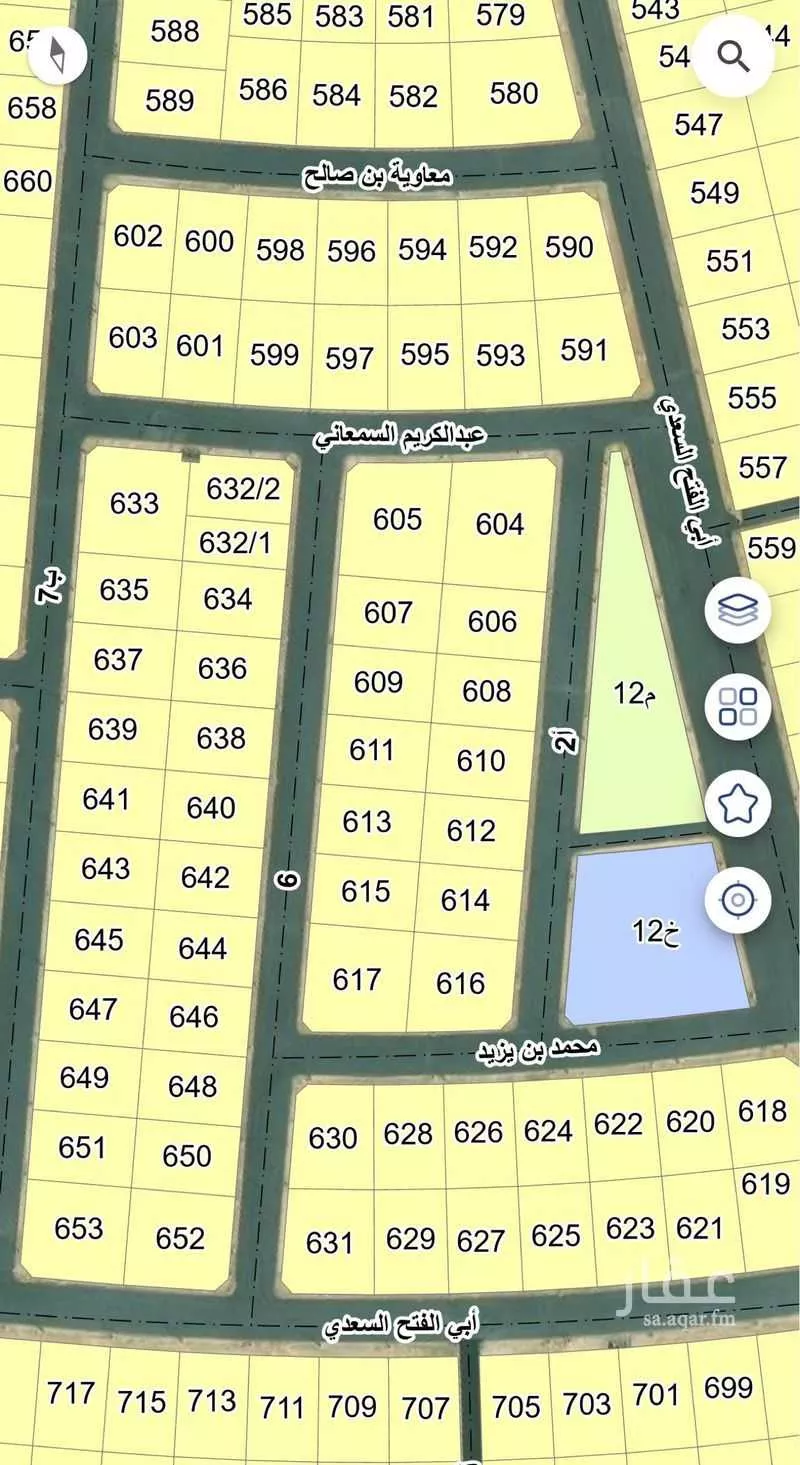 أرض 528 م² في المطار 2