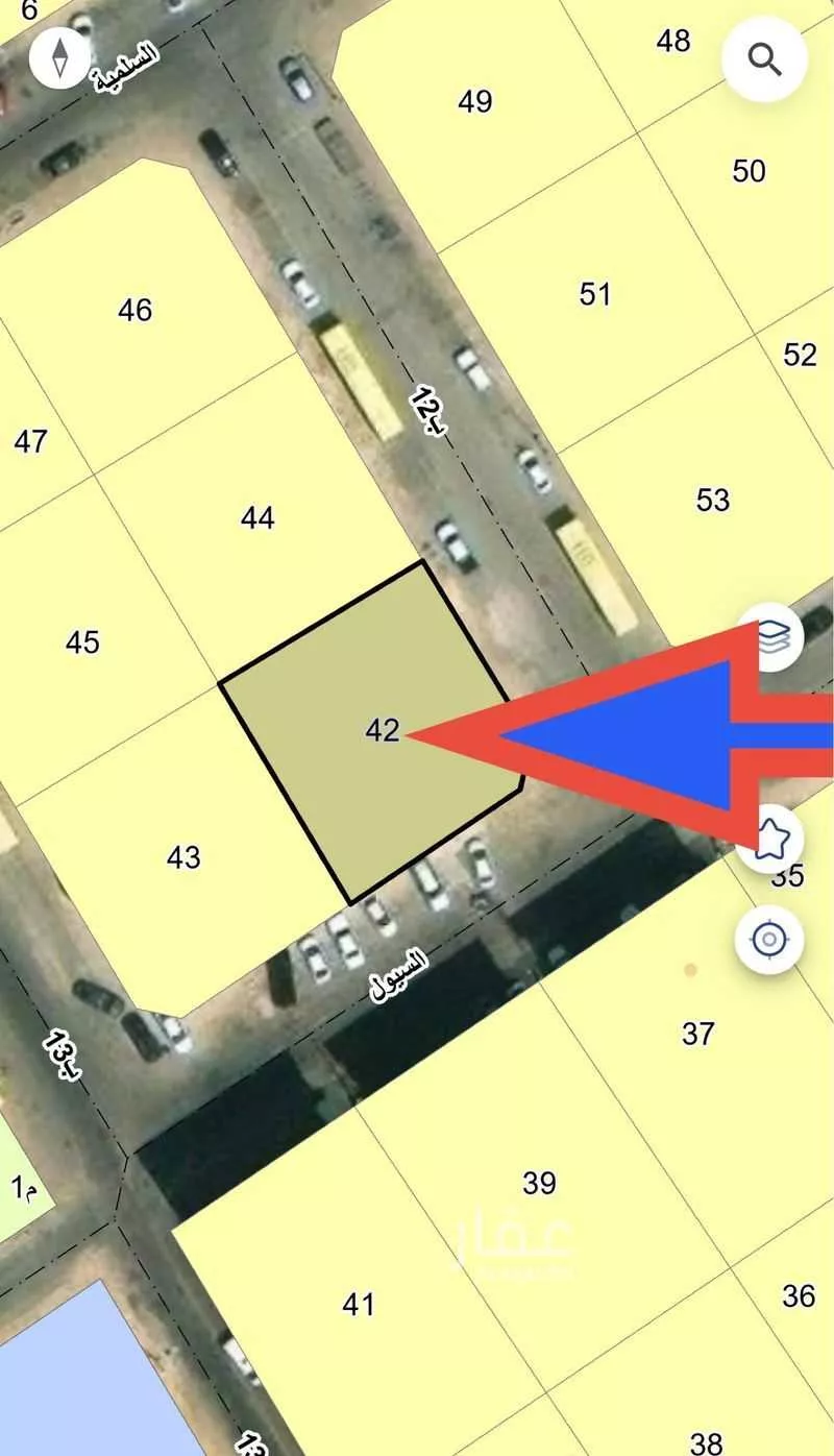 525 sqm land in Al Dabab 3