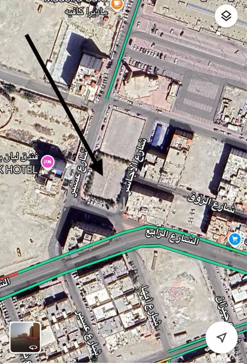 أرض 1386 م² في الثقبة 3