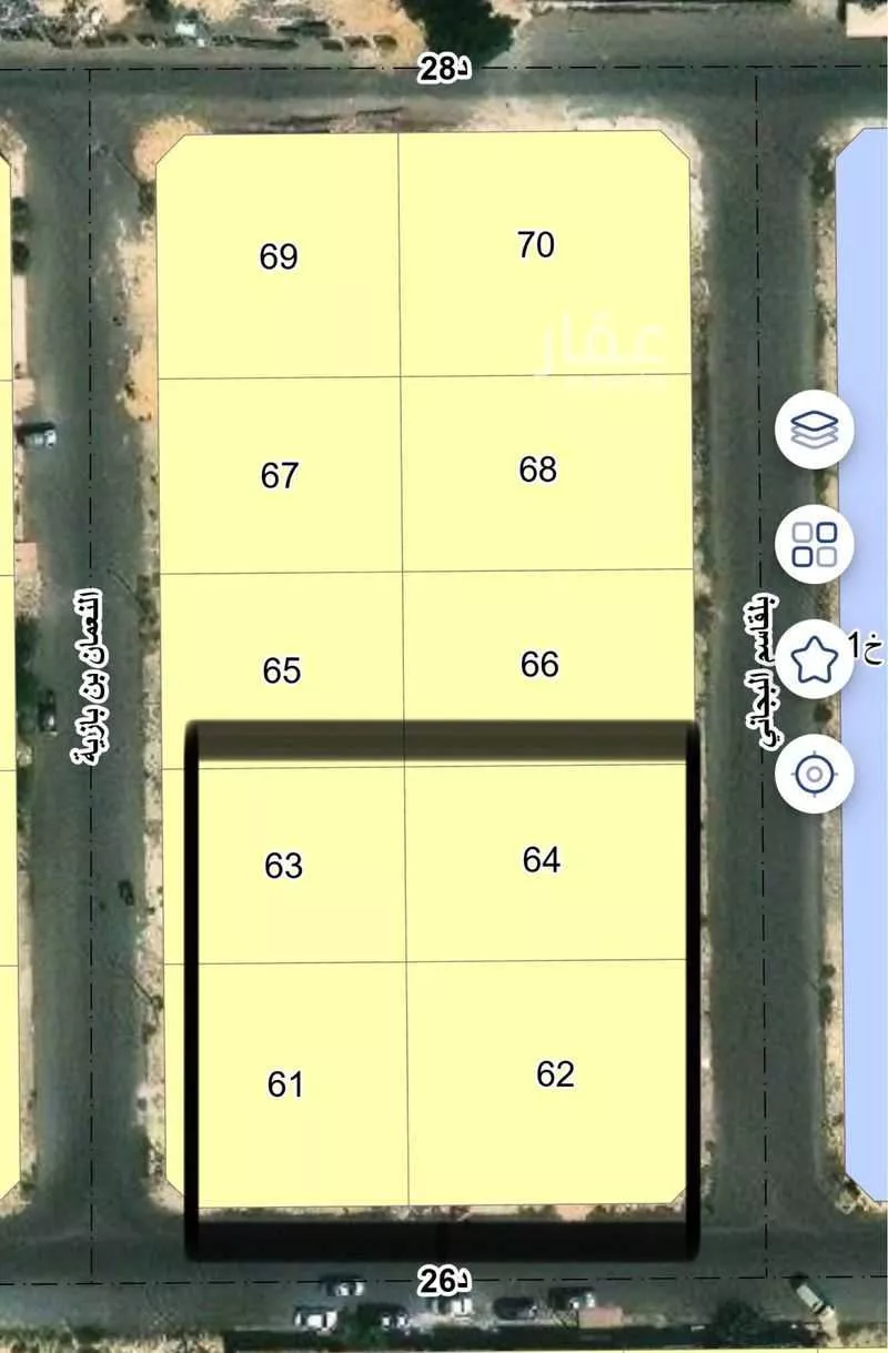 أرض 500 م² في التحلية
