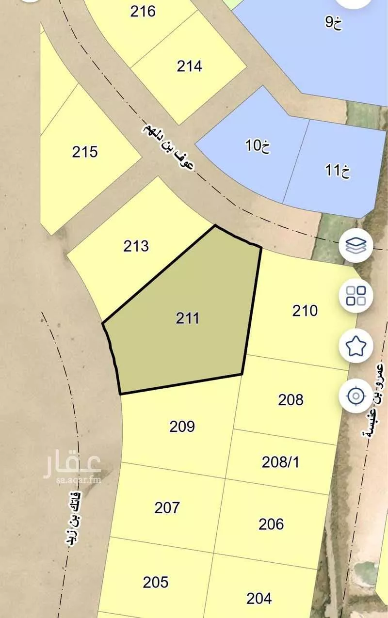 أرض 1893 م² في المرجان
