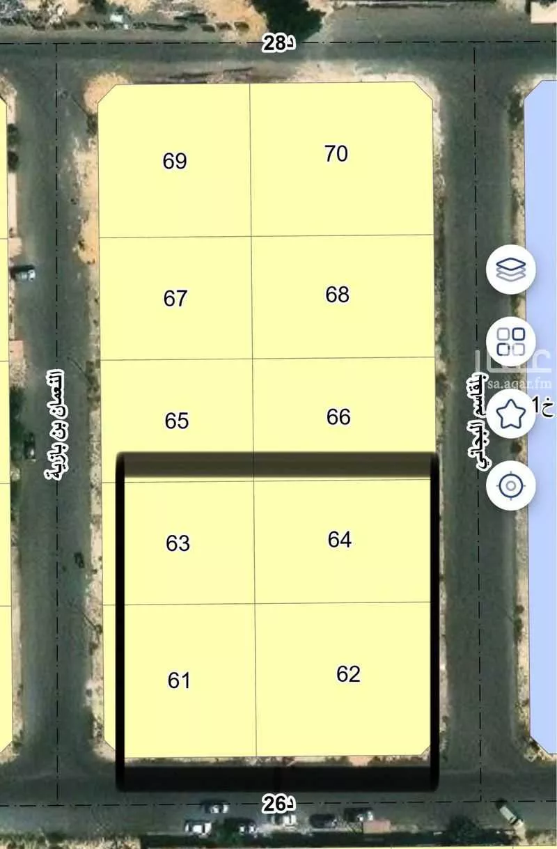 أرض 745 م² في التحلية