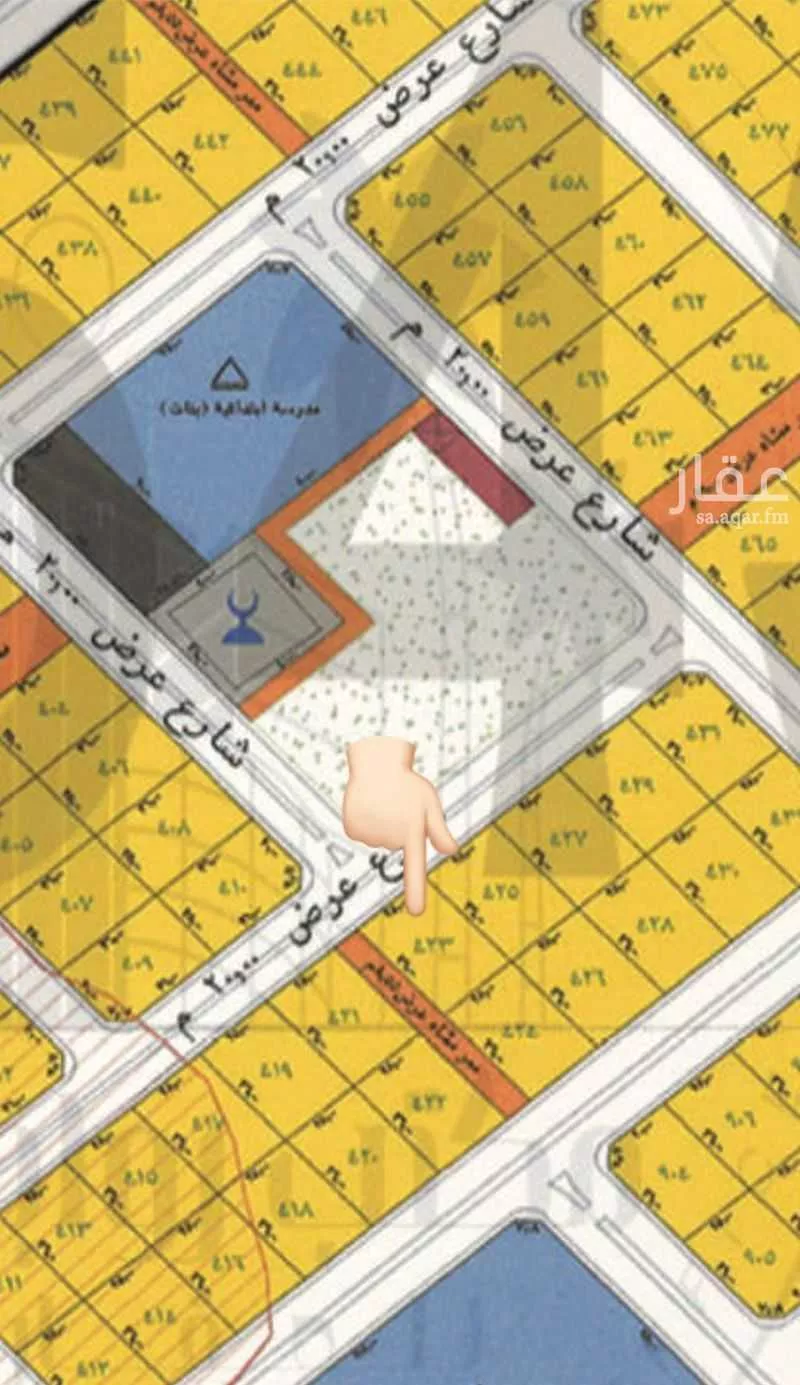 أرض 899 م² في البركة 5