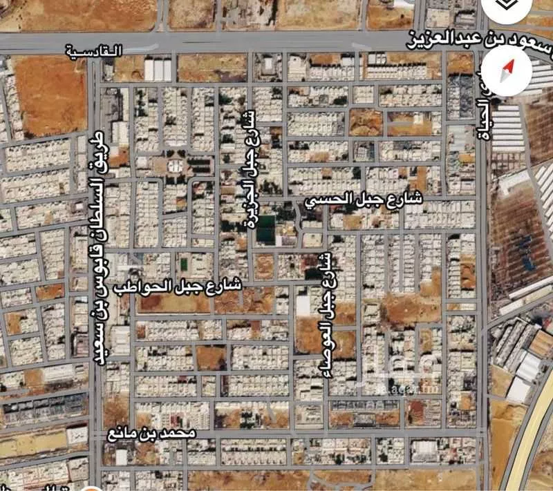 أرض 1499 م² في القادسية 2