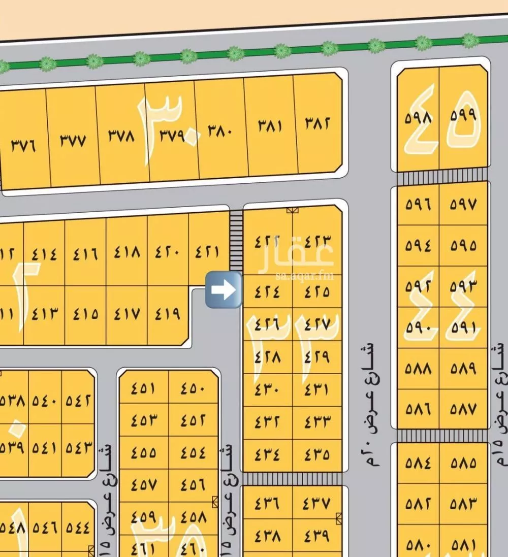 أرض 600 م² في الصدفة