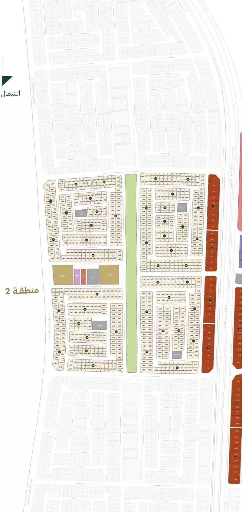أرض 714 م² في المطار 5