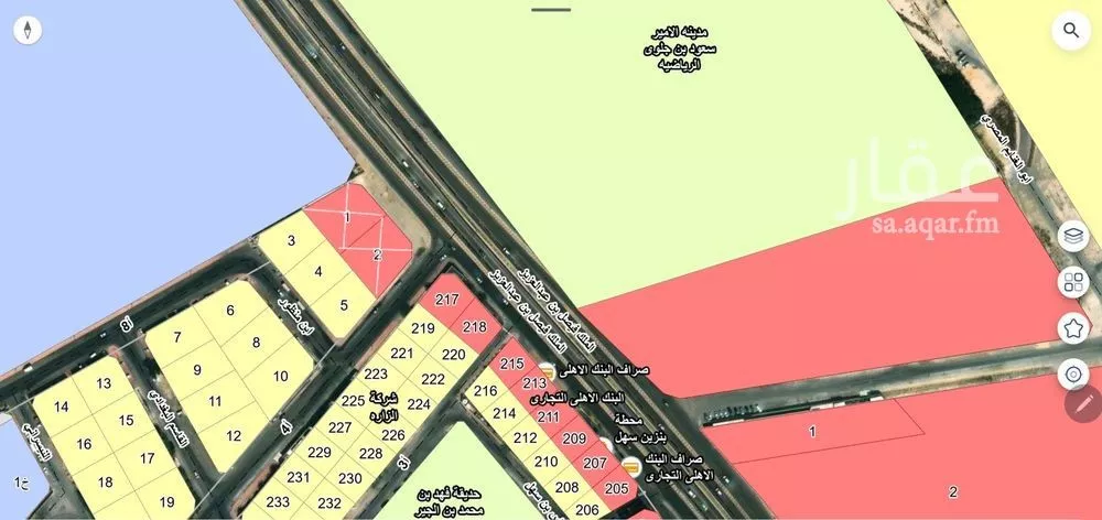 أرض 1249 م² في الصدفة