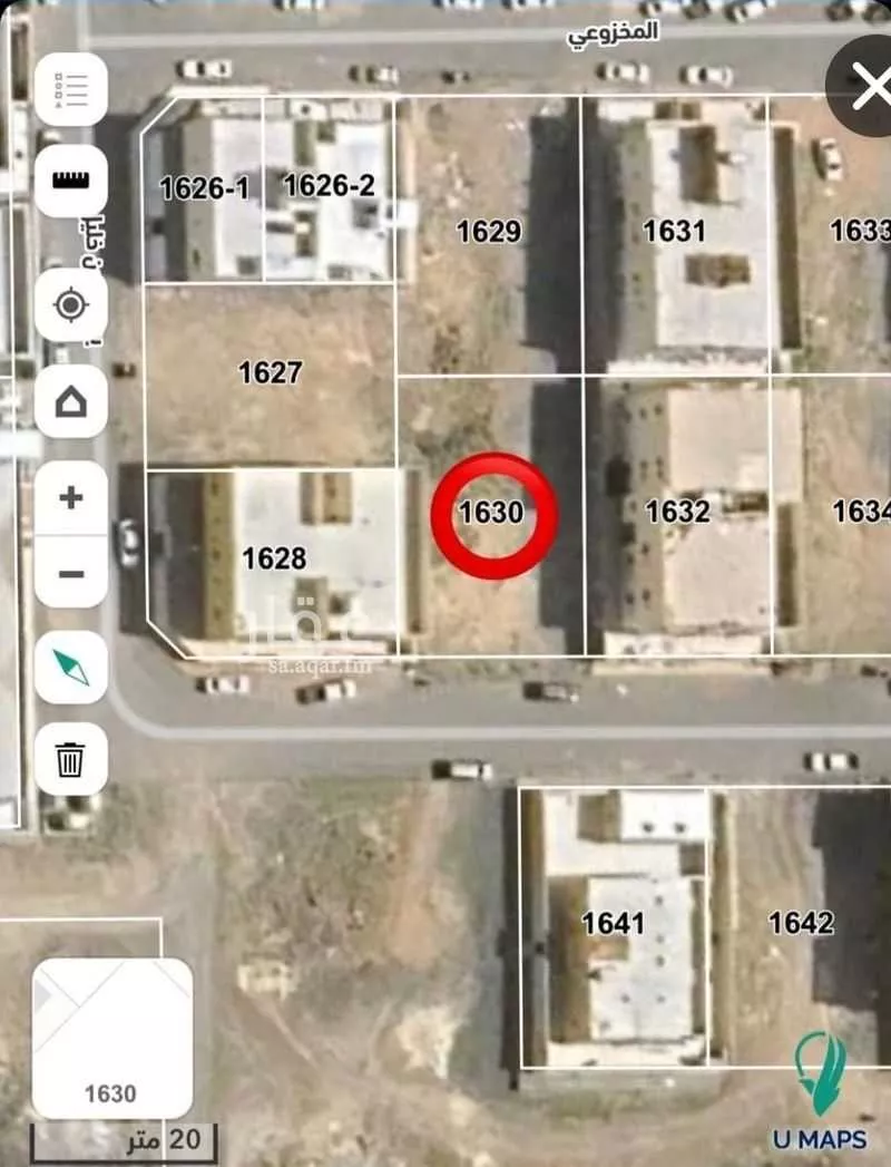 أرض 300 م² في المطار 2