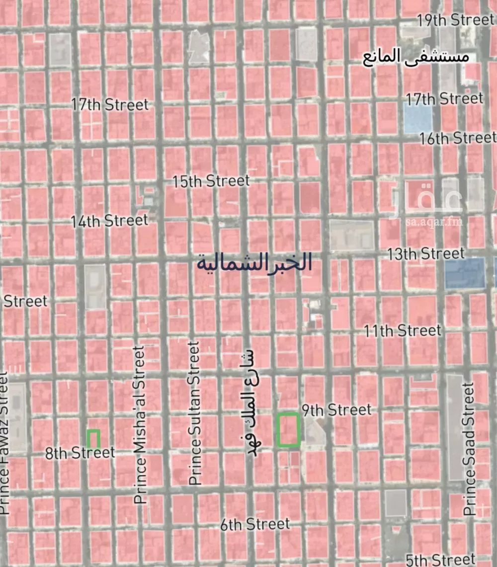 أرض 302 م² في الخبر الشمالية 2