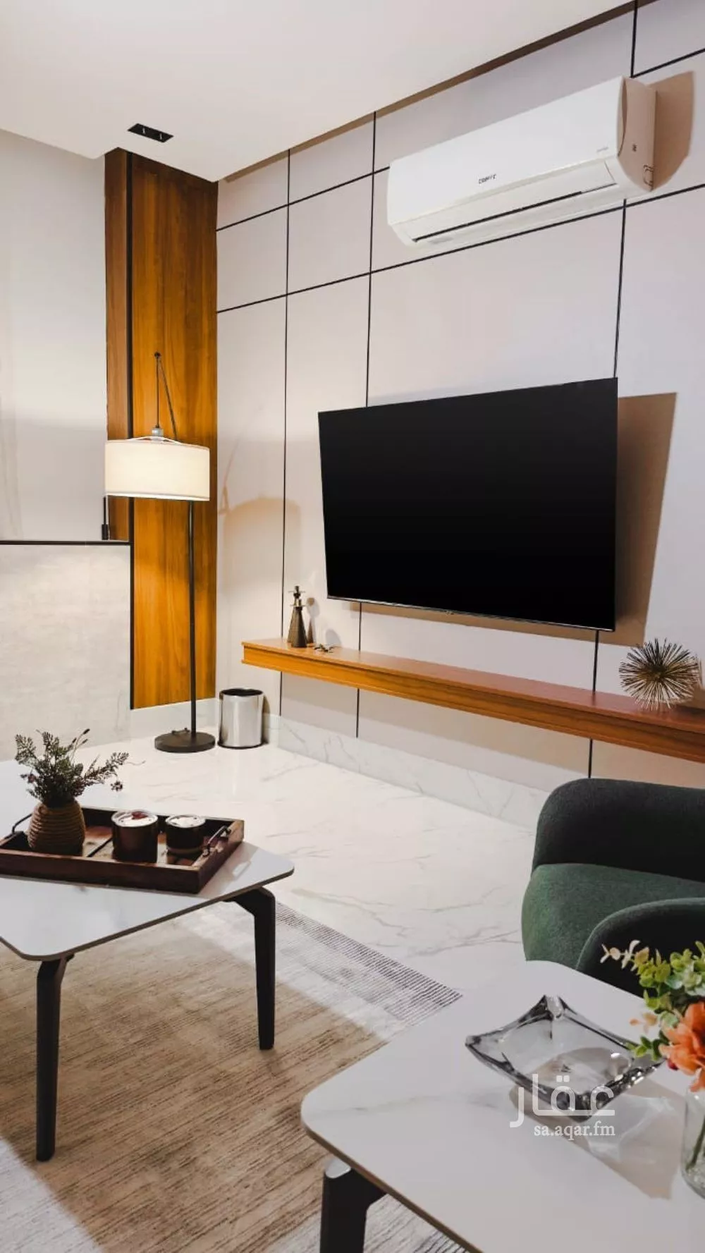 شقة 2 غرف في الملقا 5