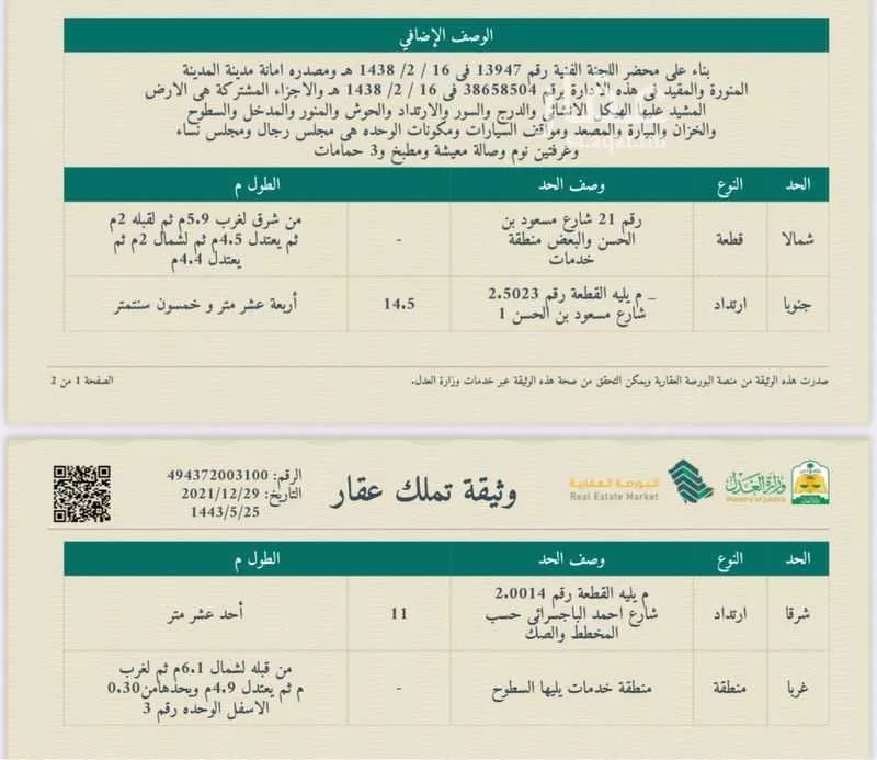 شقة 4 غرف في الرانوناء 2