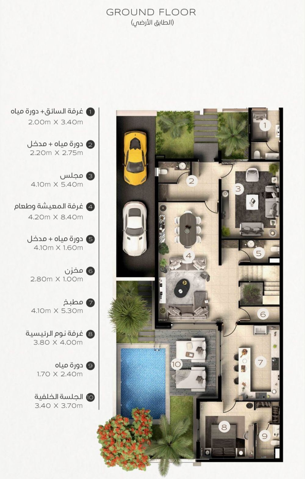 5 bedroom villa in Khuzam, Riyadh 29