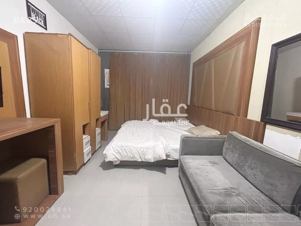 شقة 1 غرف في الملقا 3