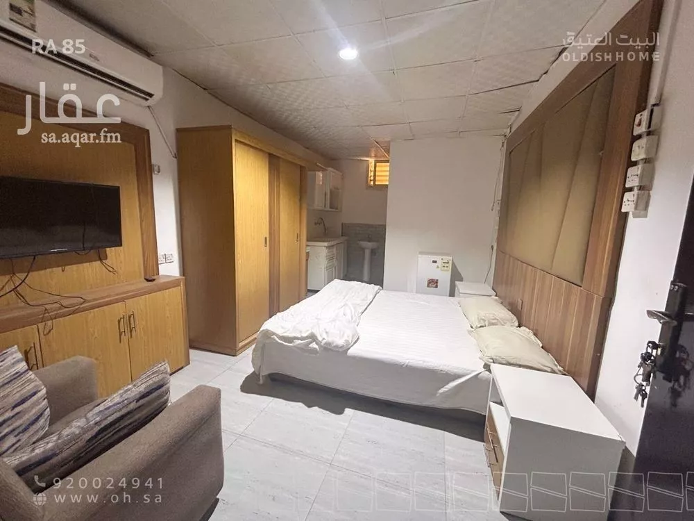 شقة 1 غرف في الملقا 2