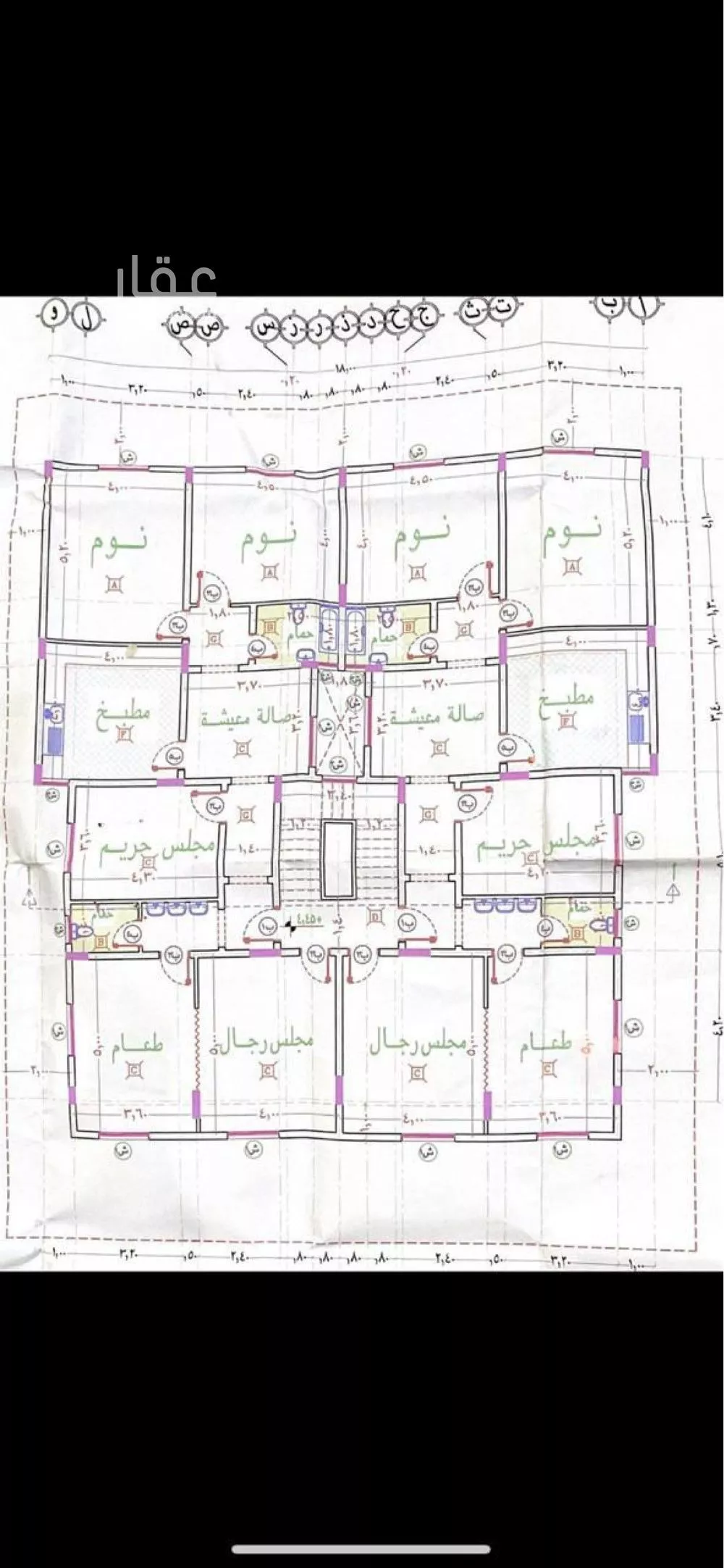 عمارة 500 م² في الخنساء 4