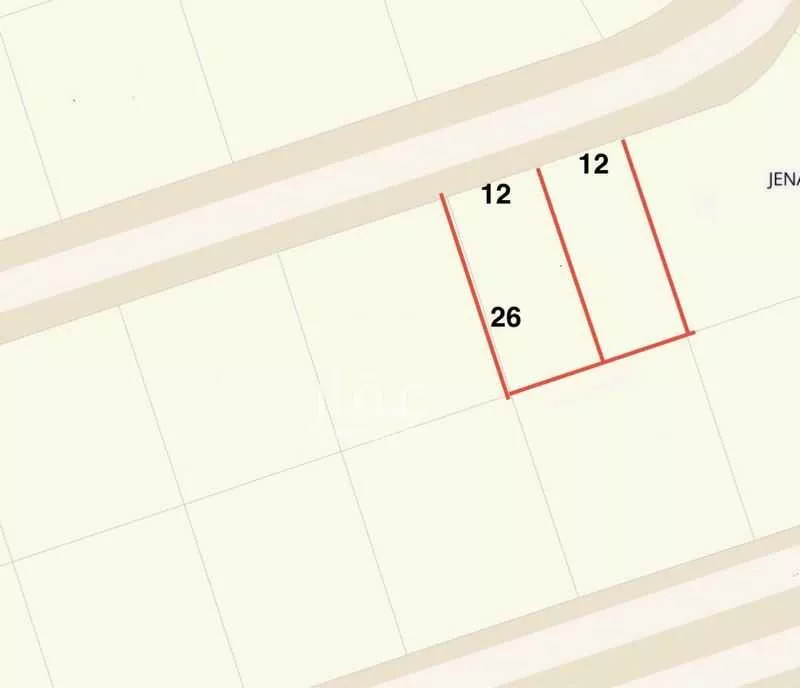 624 sqm land in Al Naeem