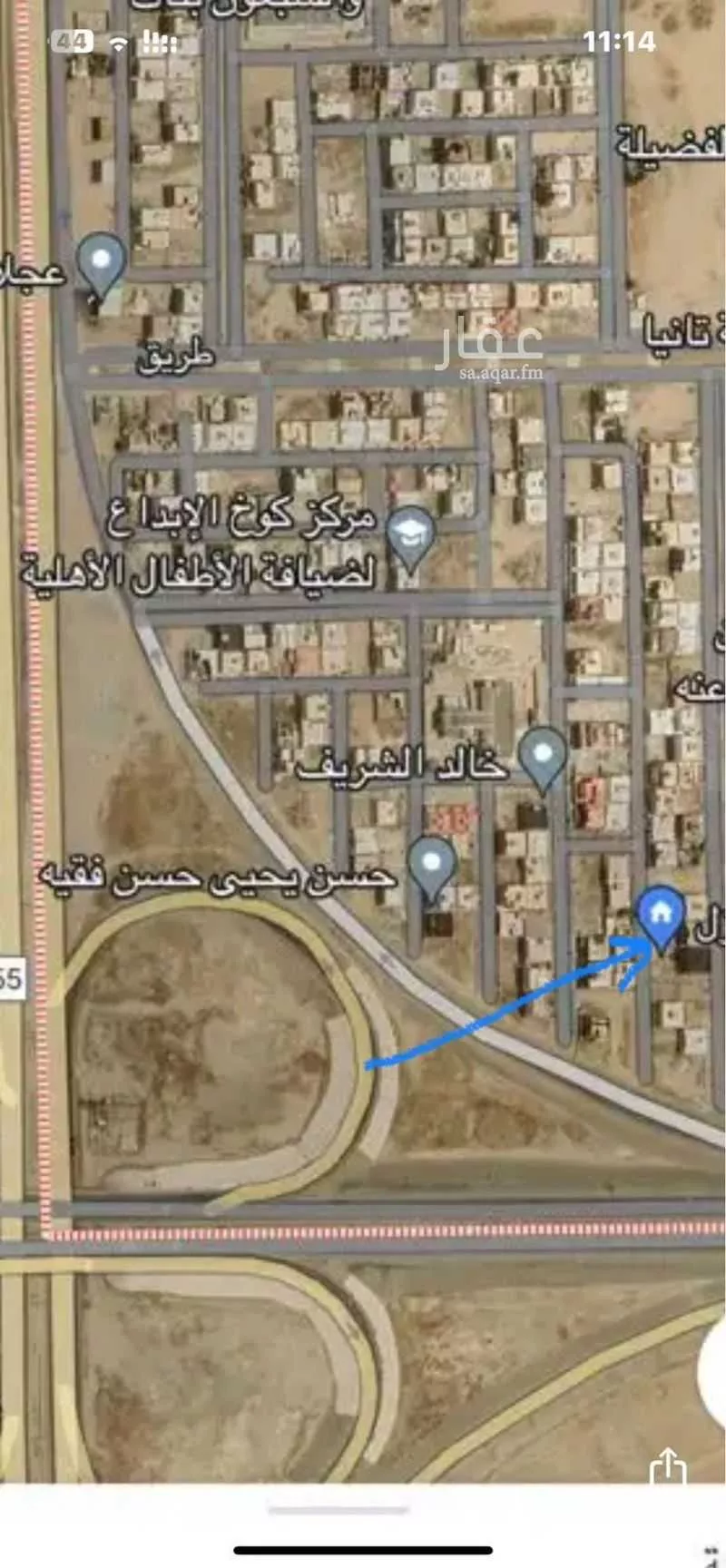 أرض 400 م² في الفضيلة 2