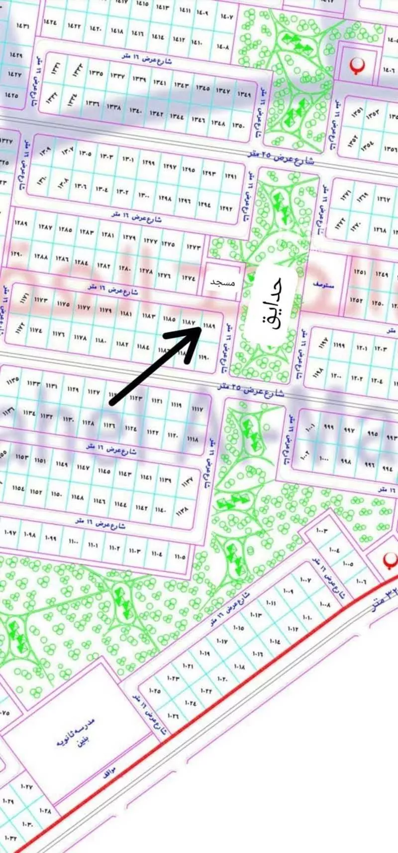 295 sqm land in Jeddah