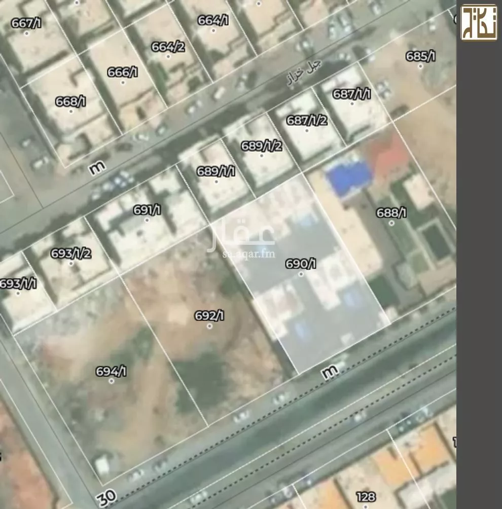 أرض 1499 م² في القادسية 4