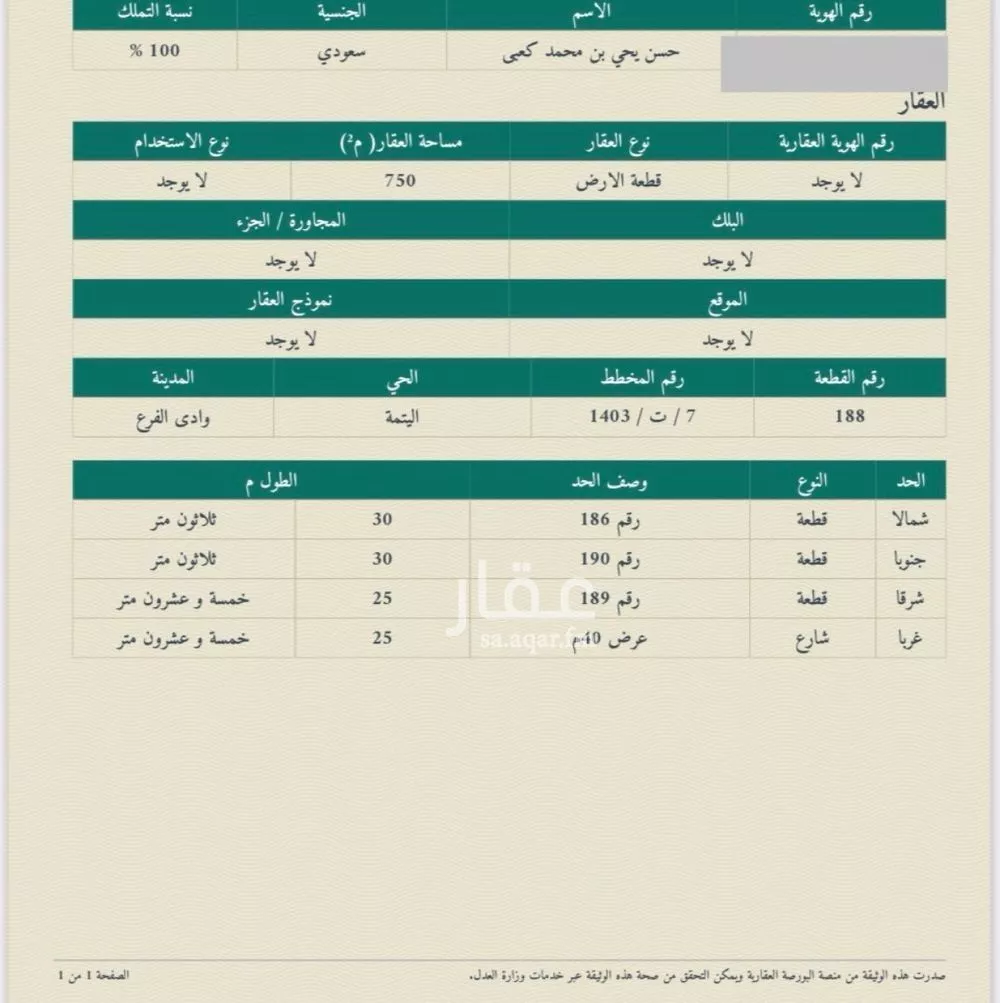 أرض 872 م² في الجصة 4