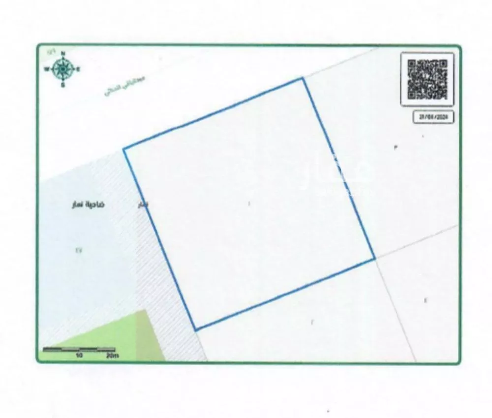 2500 sqm land in Dahiat Namar 4