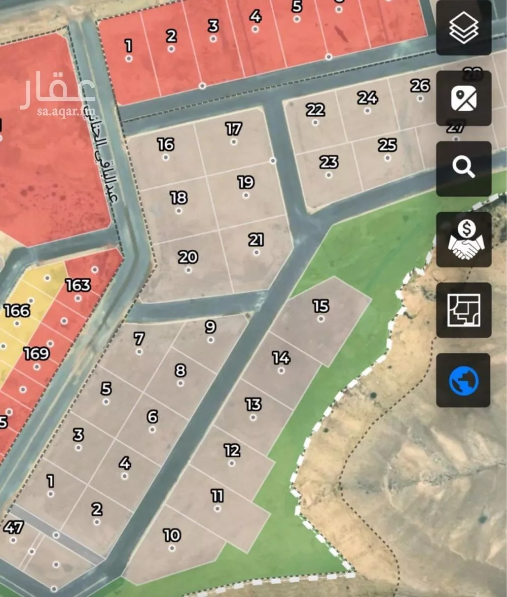 2500 sqm land in Dahiat Namar 3