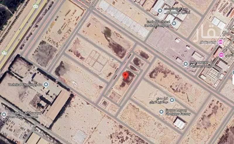 أرض 569 م² في المدينة الصناعية الثانية 3