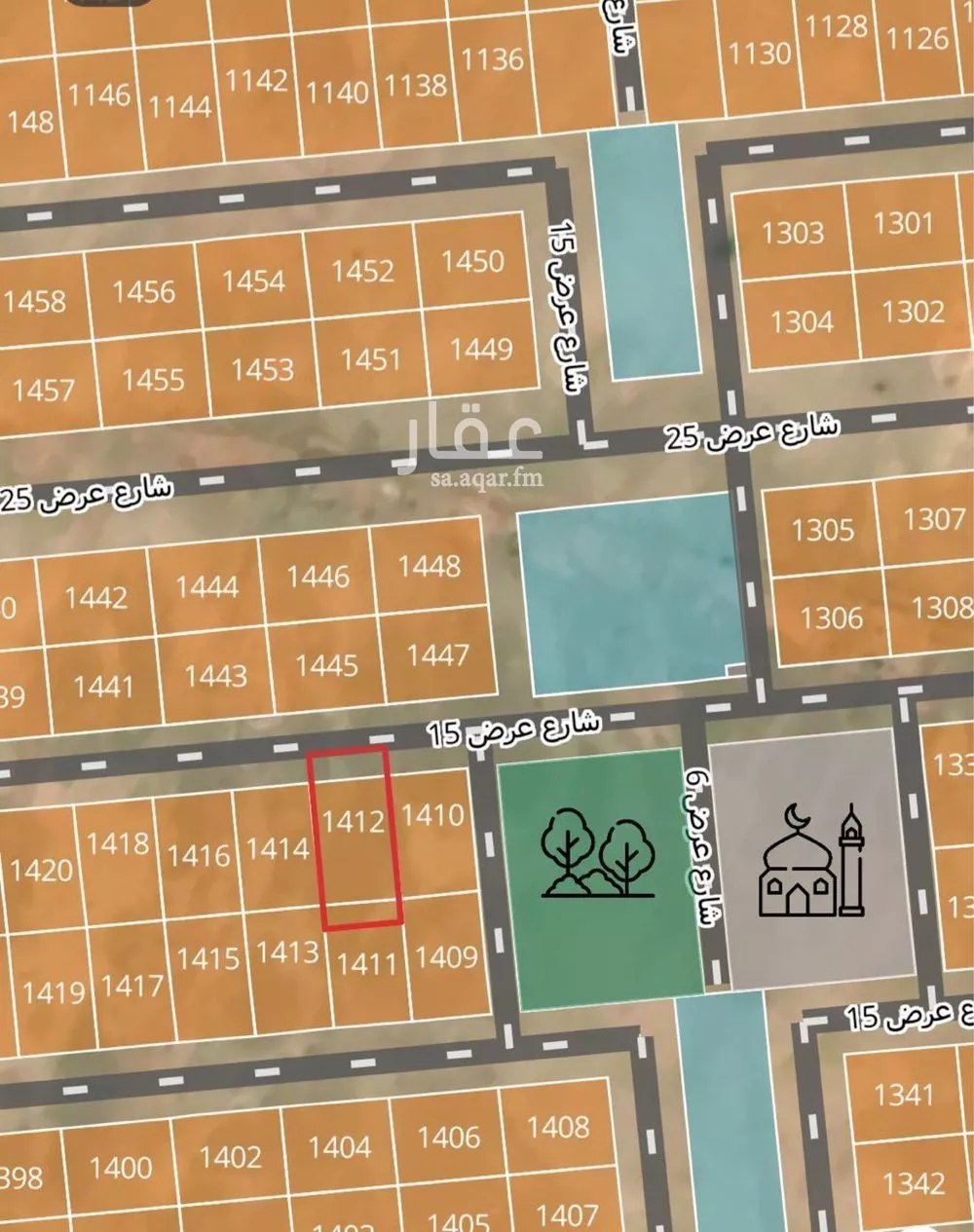 400 sqm land in Uraidh 3