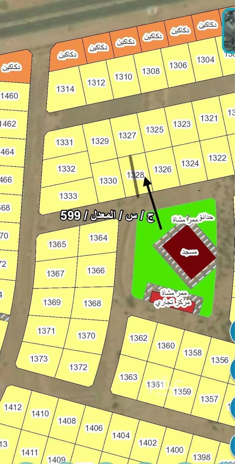 أرض 450 م² في جدة 2