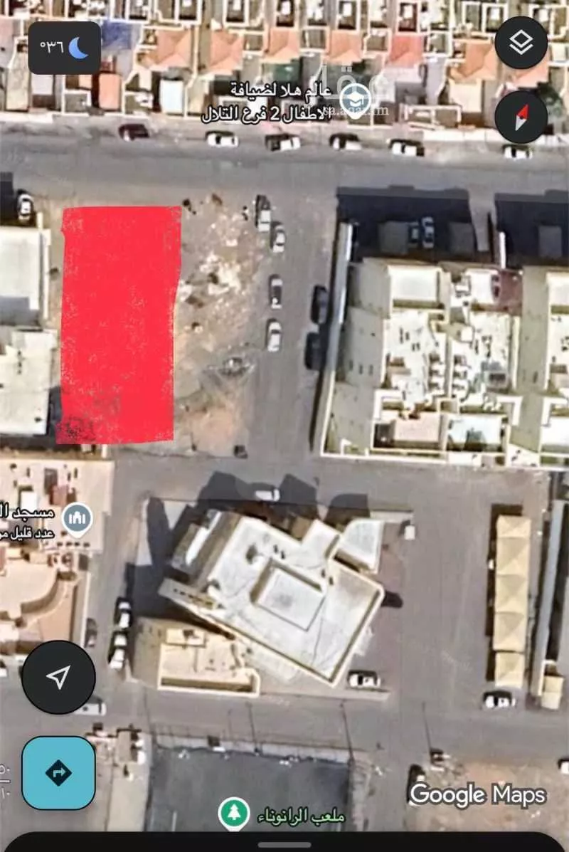 أرض 456 م² في الرانوناء