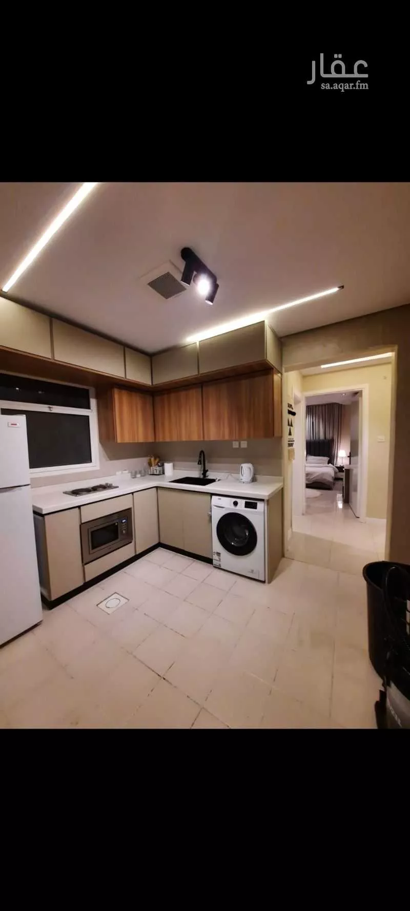 شقة 2 غرف في الملقا 5