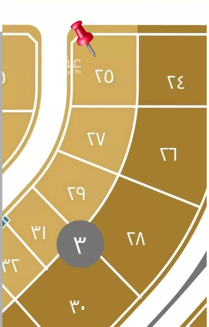 أرض 977 م² في الصدفة 1