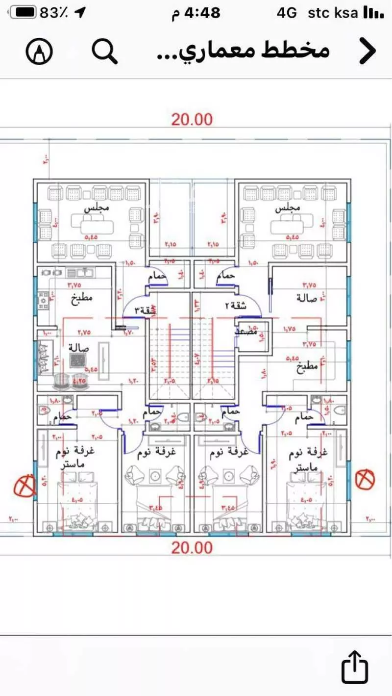 400 sqm building in Al Mahdiyyah 3