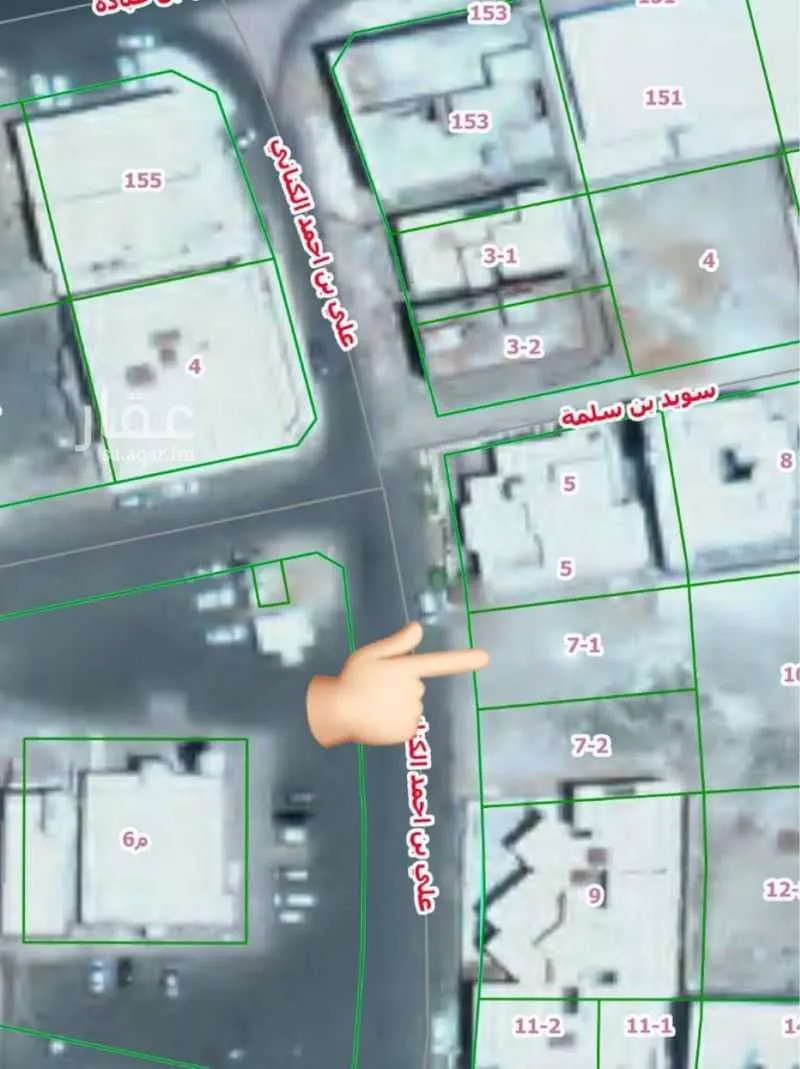 أرض 440 م² في الجابرة