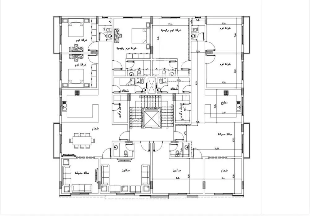 عمارة 600 م² في السلامة 1