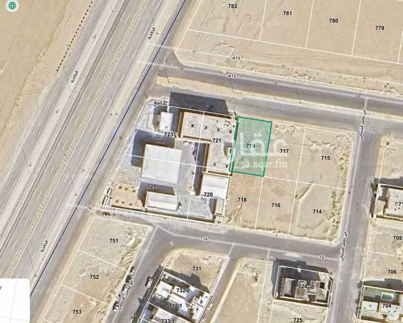 أرض 770 م² في الكوثر 2