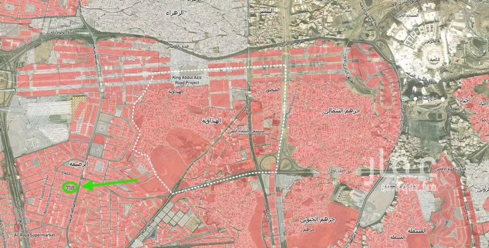 أرض 884 م² في الرصيفة 4