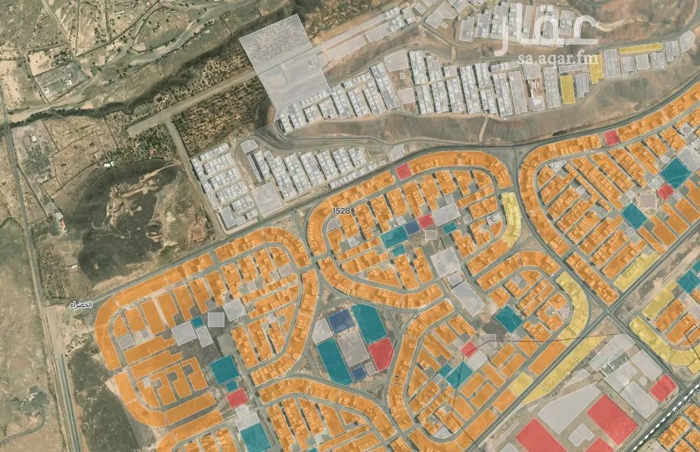 أرض 660 م² في المطار 2