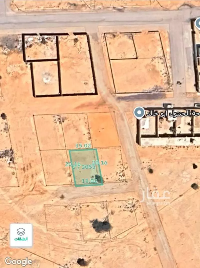 أرض 300 م² في الحائر 3