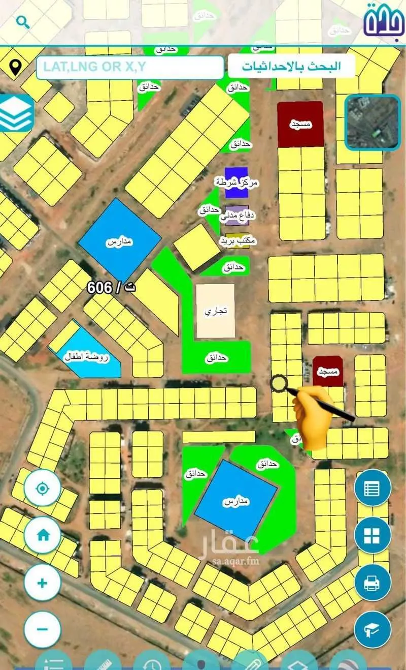 أرض 400 م² في جدة 3