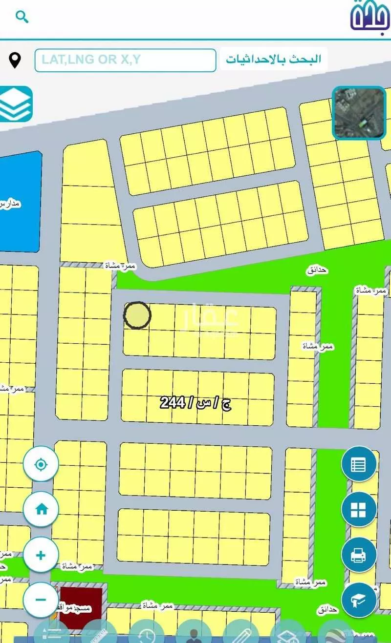 أرض 460 م² في جدة 1