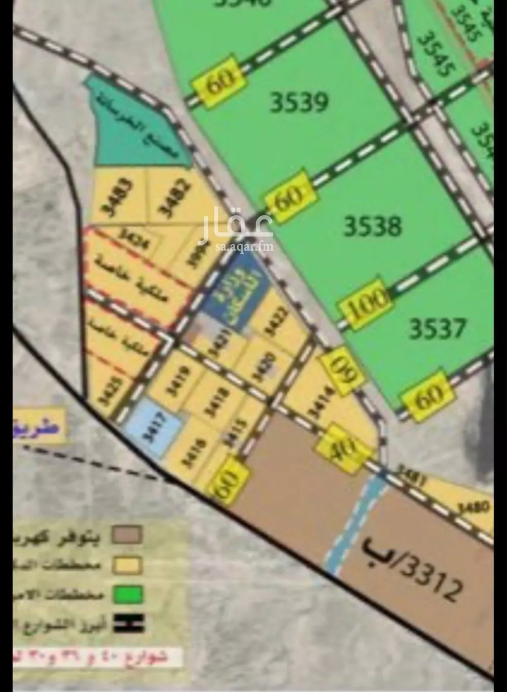 أرض 325 م² في بنبان 2