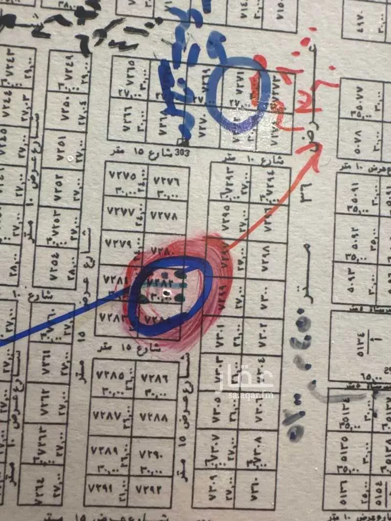 360 sqm land in Al Narjis 2
