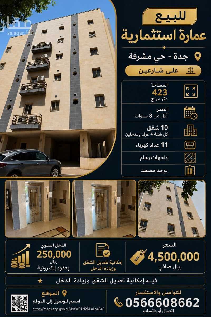 عقار 50 غرف في مشرفة، جدة 7