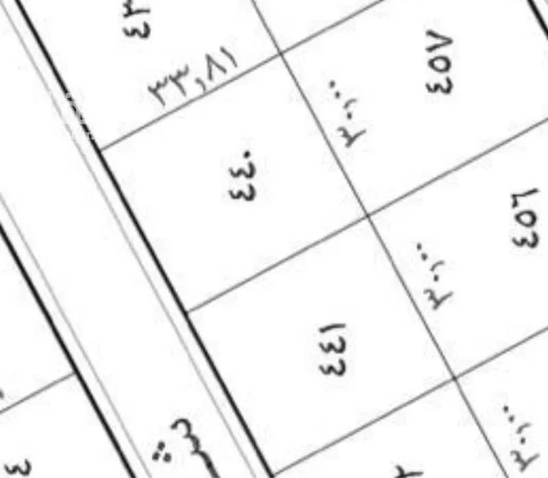 أرض 1014 م² في طيبة 2